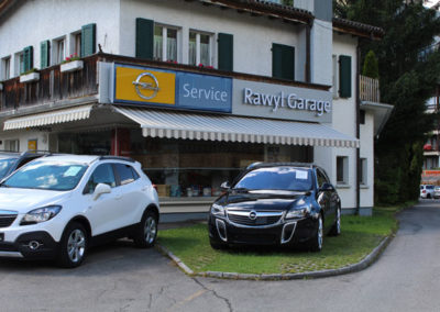 Rawyl Garage - Bild von aussen